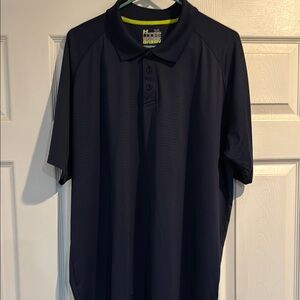 Under Armour Blue Polo Shirt Classic Design